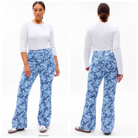 LoveShackFancy × Gap Floral Jeans - Picture 2 of 7
